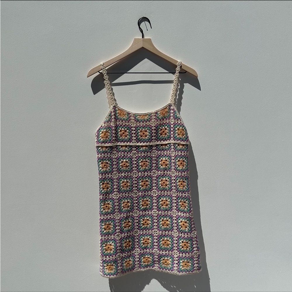 Zara crochet dress